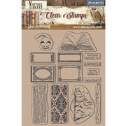 STAMPERIA Stamp Vintage Library WTK173
